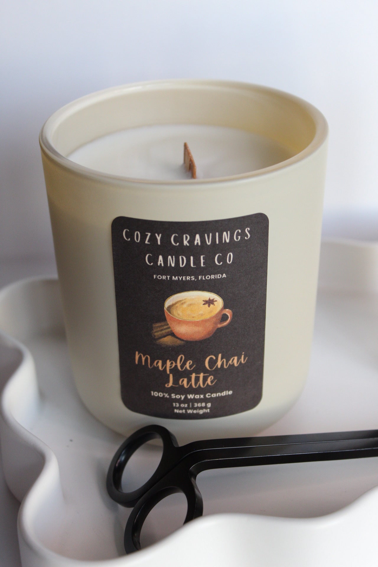 Maple Chai Latte 100% Soy Wax Candle