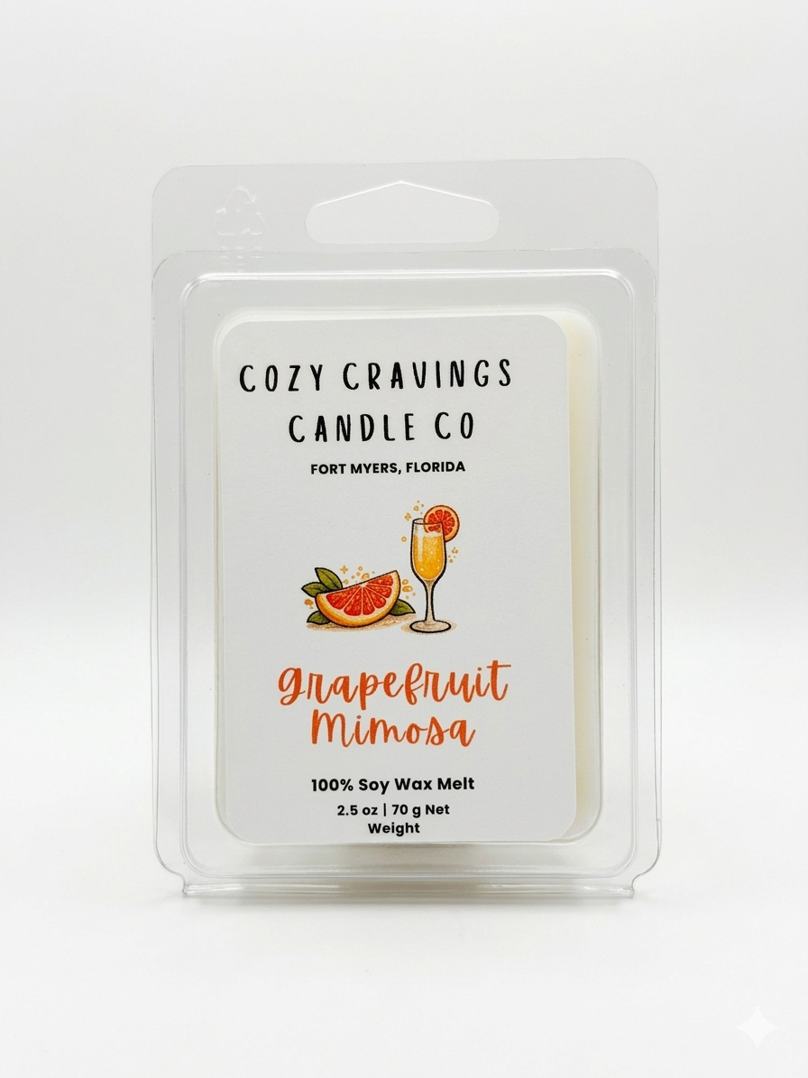 Grapefruit Mimosa Soy Wax Melt