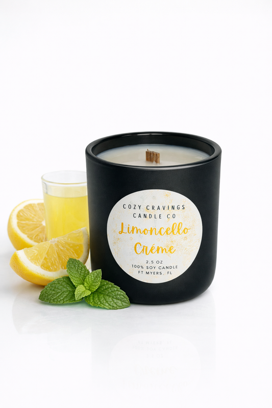 Limoncello Crème 100% Soy Wax Candle