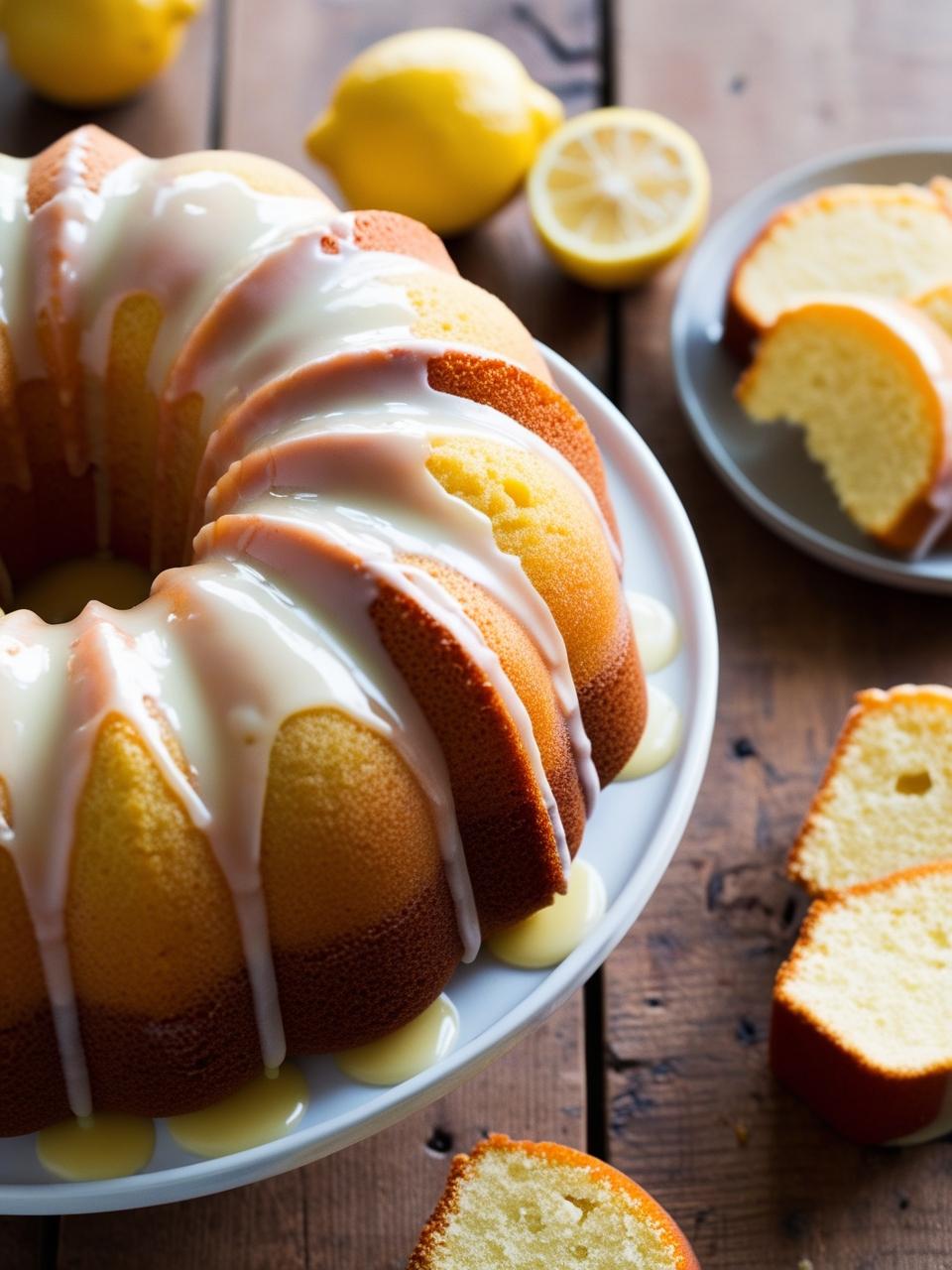Lemon Bundt Cake 100% Soy Wax Candle