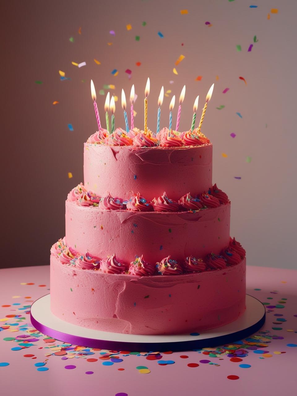 Birthday Cake 100% Soy Wax Candle