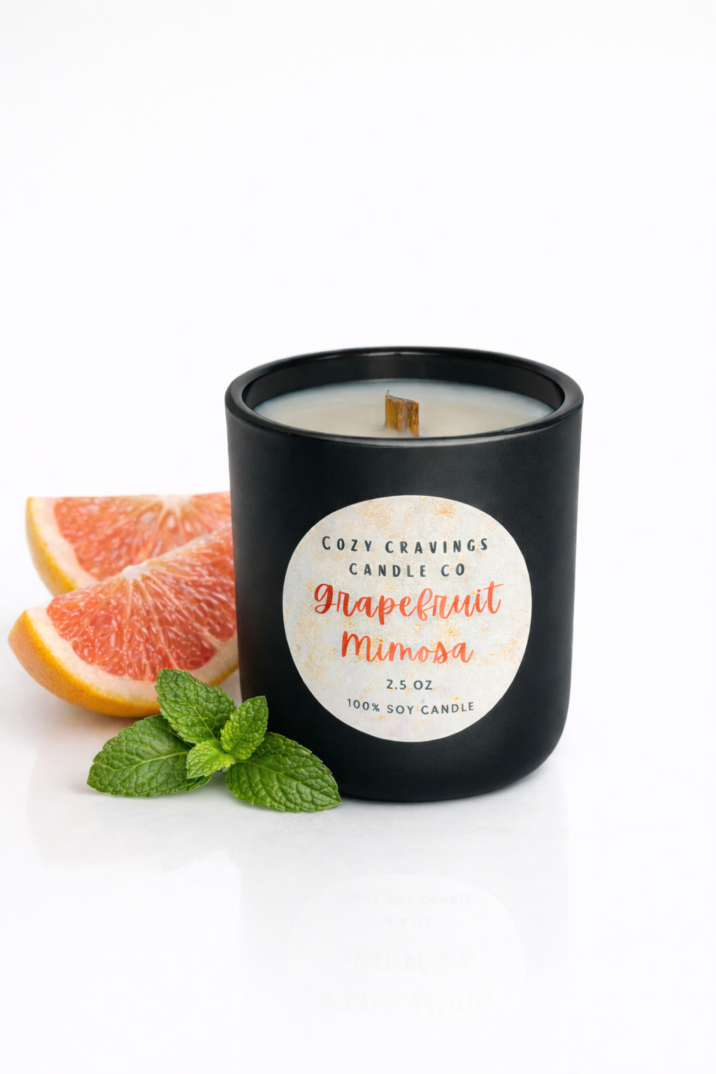 Grapefruit Mimosa Soy Candle