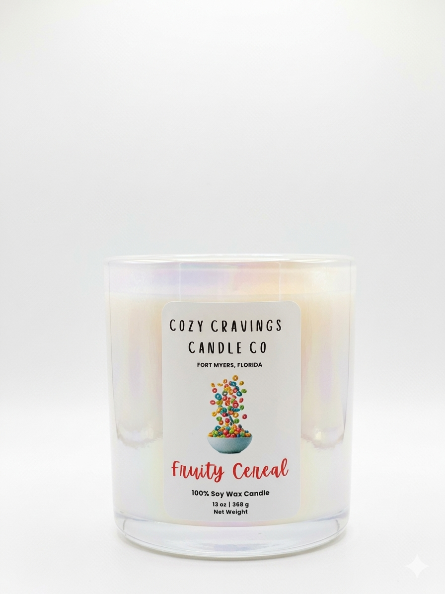Fruity Cereal Soy Candle