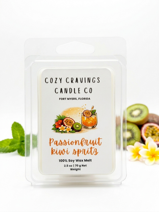 Passionfruit Kiwi Spritz 100% Soy Wax Melt